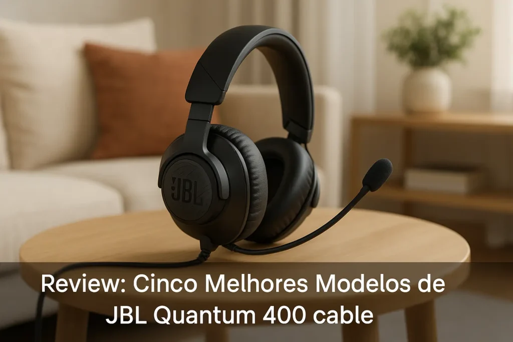 Cinco Melhores Modelos de JBL quantum 400 cable