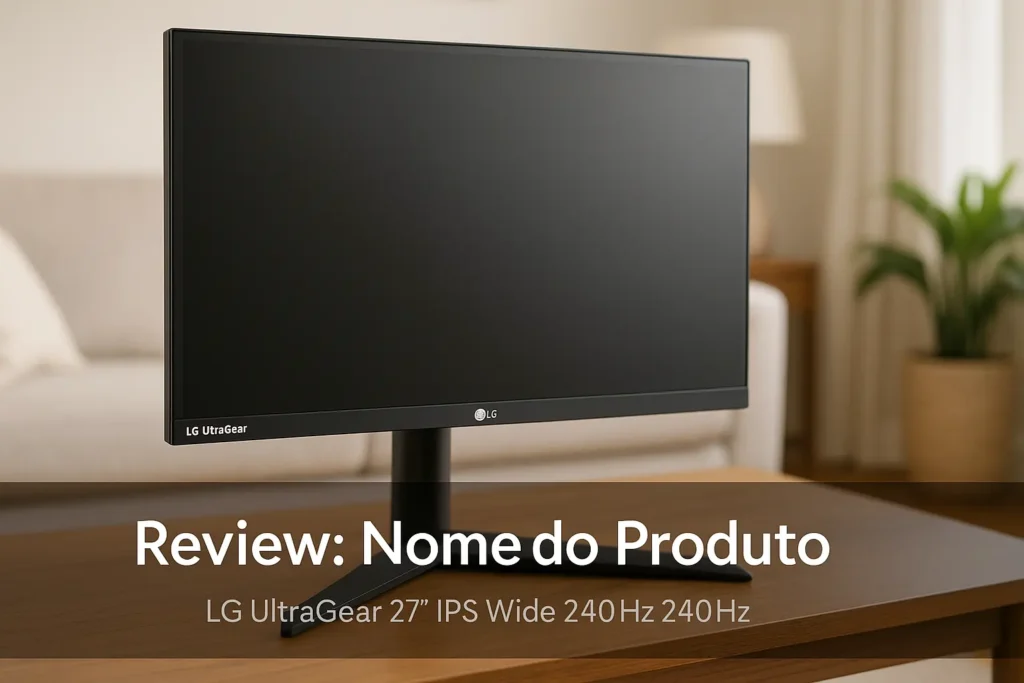 Top Cinco monitor gamer LG ultragear 27′ ips wide 240hz