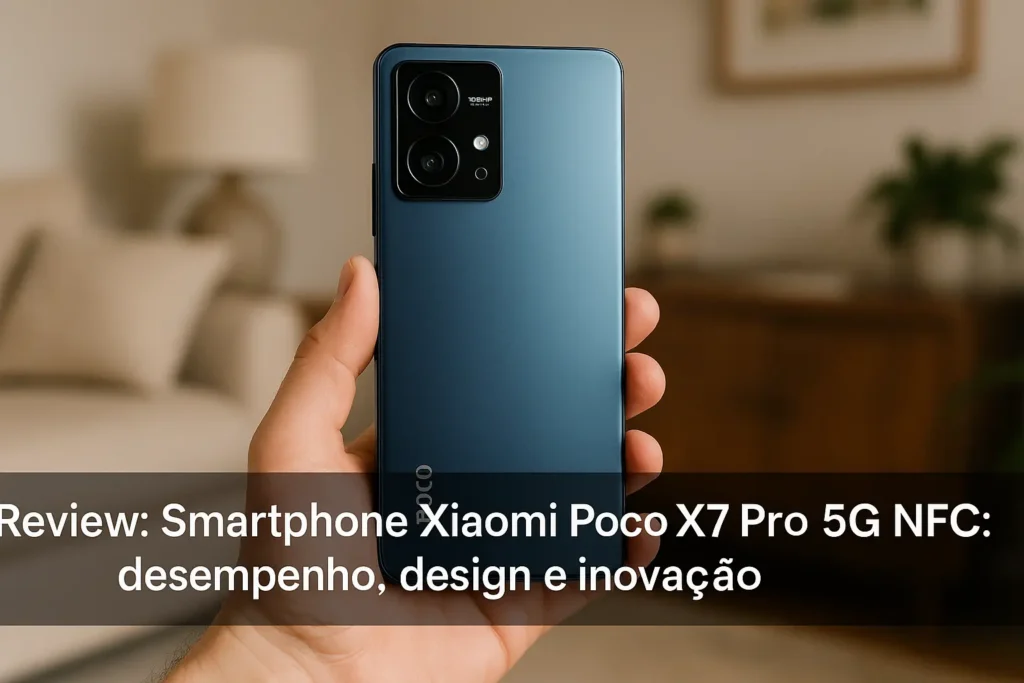 Smartphone Xiaomi Poco X7 Pro 5G NFC: desempenho, design e inovação