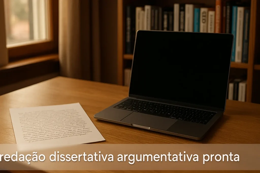 Redação Dissertativa Argumentativa Pronta: Como Estruturar e Escrever com Excelência