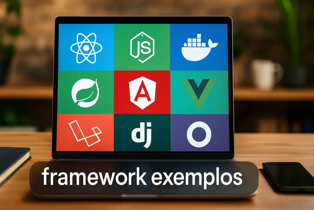 framework exemplos: conheça os principais e como eles funcionam na prática