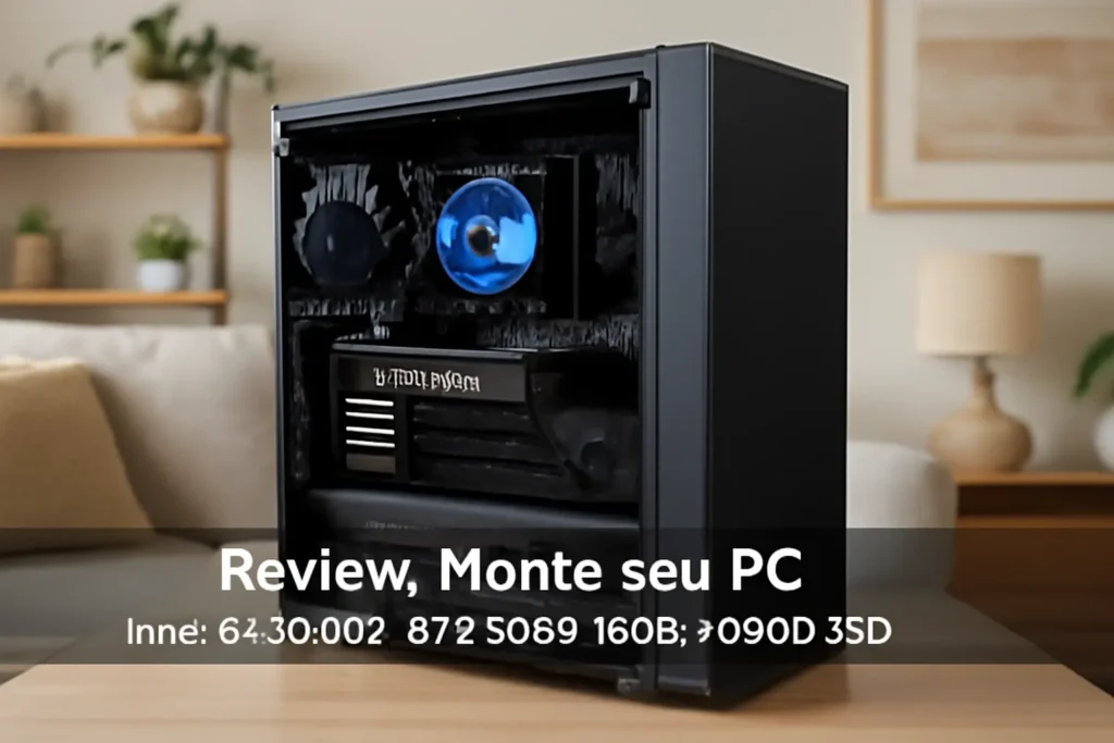 Monte seu PC: Intel i3-10100F, RTX 3050, 16GB, 480GB SSD