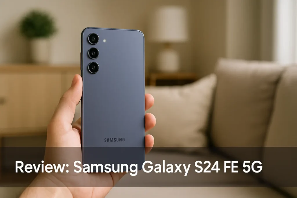 Samsung Galaxy S24 FE 5G: desempenho e câmeras de ponta