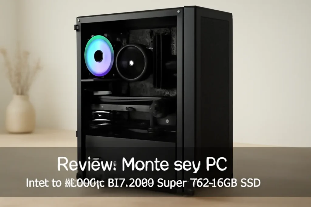 Monte seu PC: Intel i5-14400F, RTX 2060 Super, 16GB, 480GB SSD
