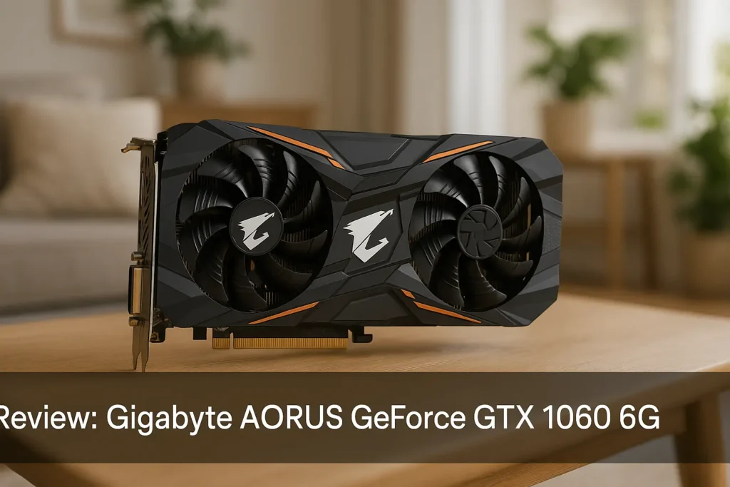 Gigabyte AORUS GeForce GTX 1060 6G: desempenho e resfriamento eficiente