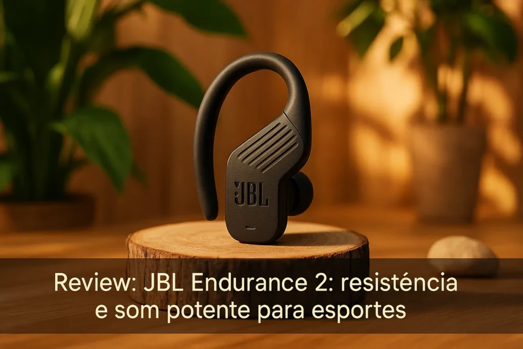 JBL Endurance 2: resistência e som potente para esportes