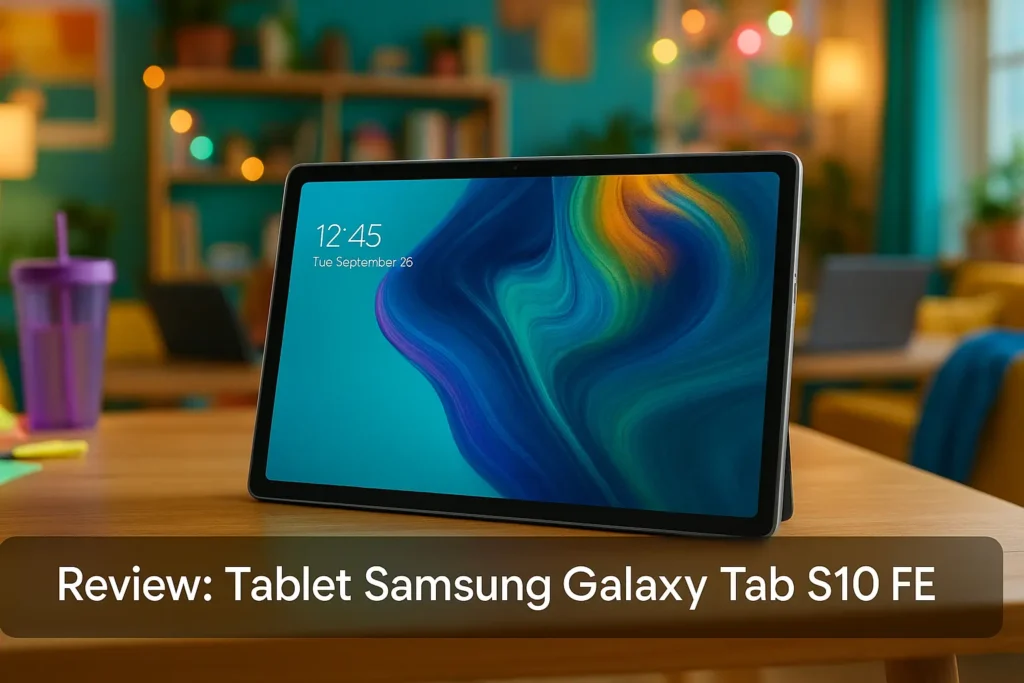 Tablet Samsung Galaxy Tab S10 FE: Potência, Tela Imersiva e Resistência