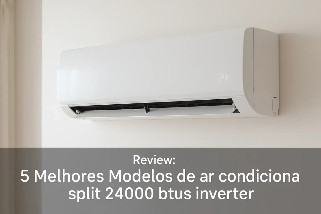 5 Melhores Modelos de ar condicionado split 24000 btus inverter