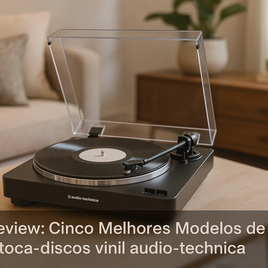 Cinco Melhores Modelos de toca-discos vinil audio-technica