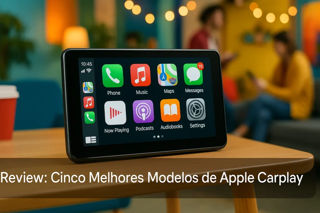 Cinco Melhores Modelos de Apple carplay