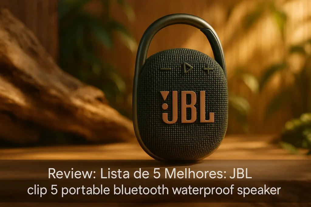 Lista de 5 Melhores: JBL clip 5 portable bluetooth waterproof speaker