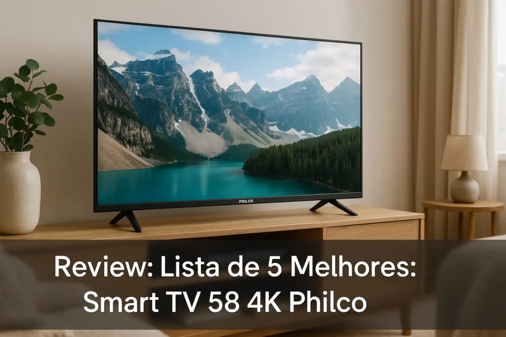 Lista de 5 Melhores: smart tv 58 4k philco