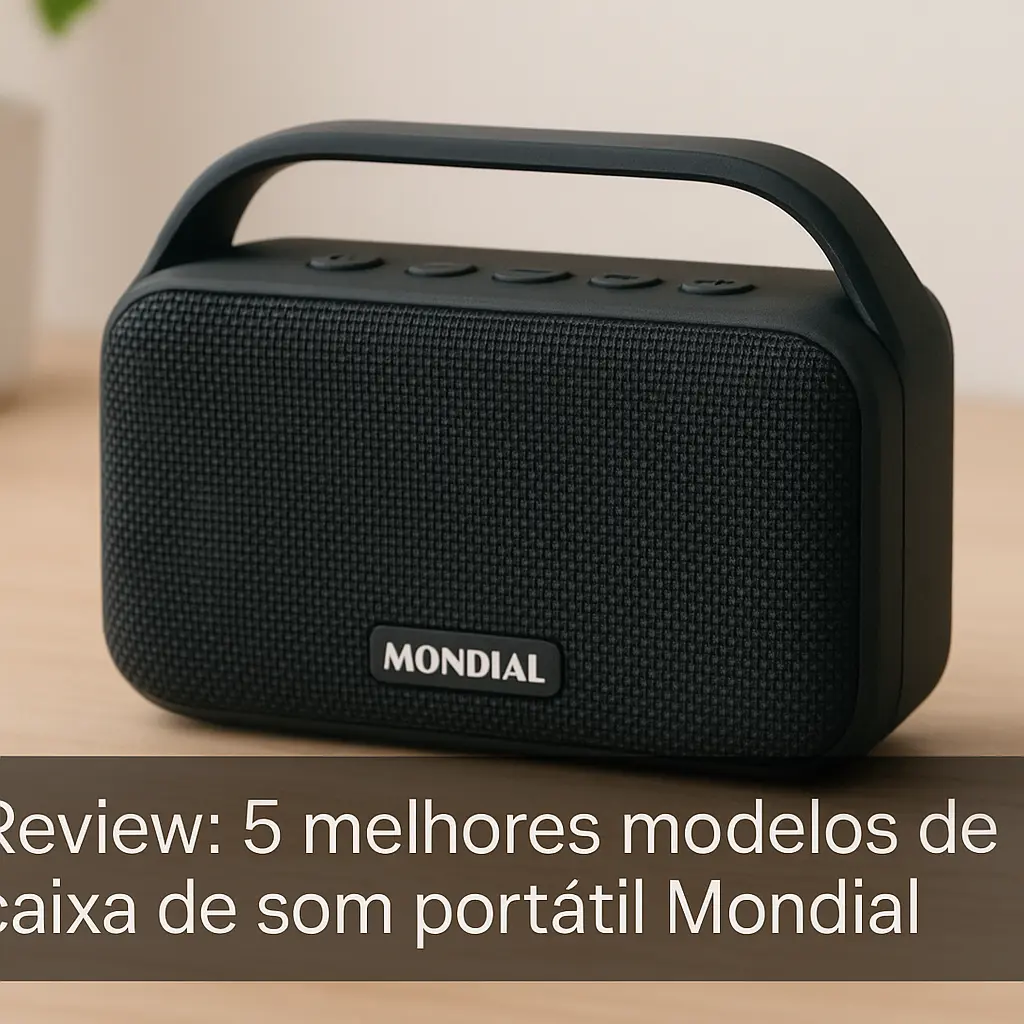 5 Melhores Modelos de Caixa de som portatil Mondial