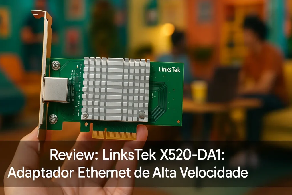 LinksTek X520-DA1: Adaptador Ethernet de Alta Velocidade