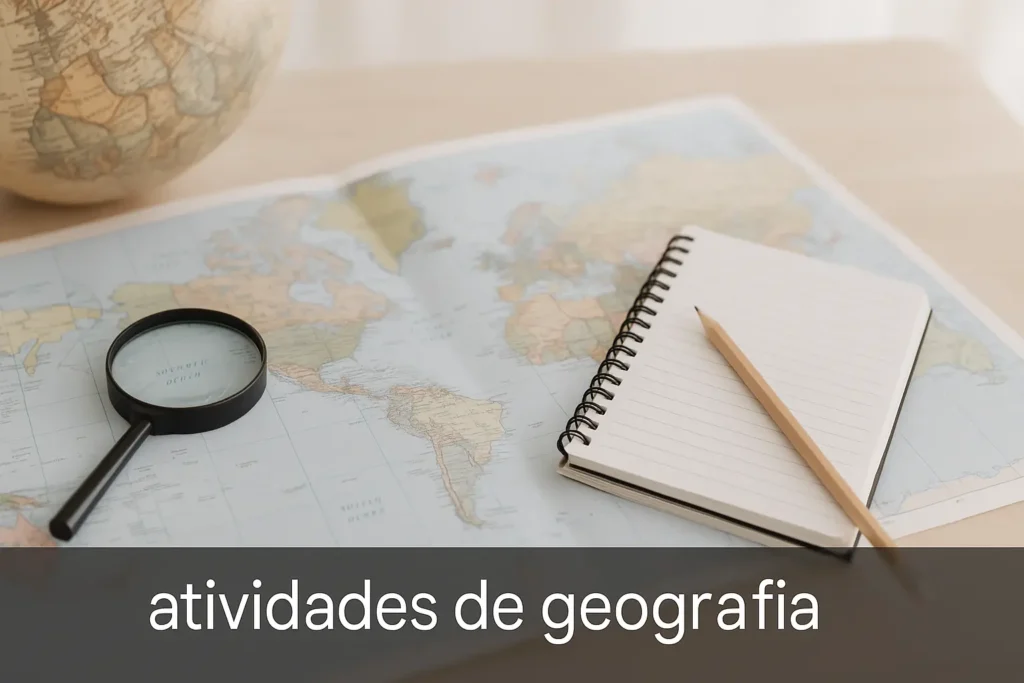 Atividades de Geografia: estratégias práticas e criativas para o aprendizado