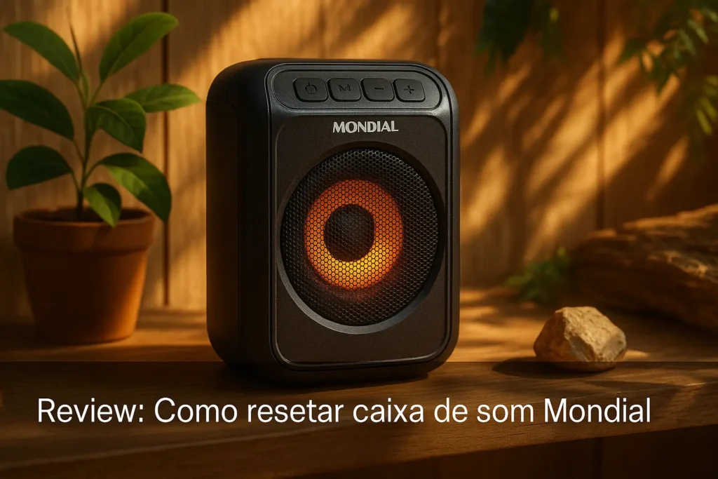 Top Cinco como resetar Caixa de som Mondial