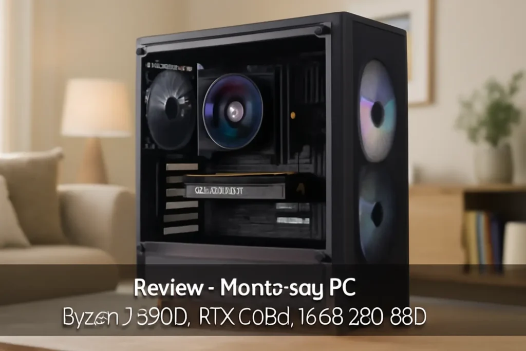 Monte seu PC: Ryzen 7 5700, RTX 3060, 16GB, 480GB SSD