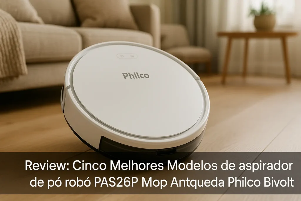 Cinco Melhores Modelos de aspirador de pó robô pas26p mop antiqueda philco bivolt