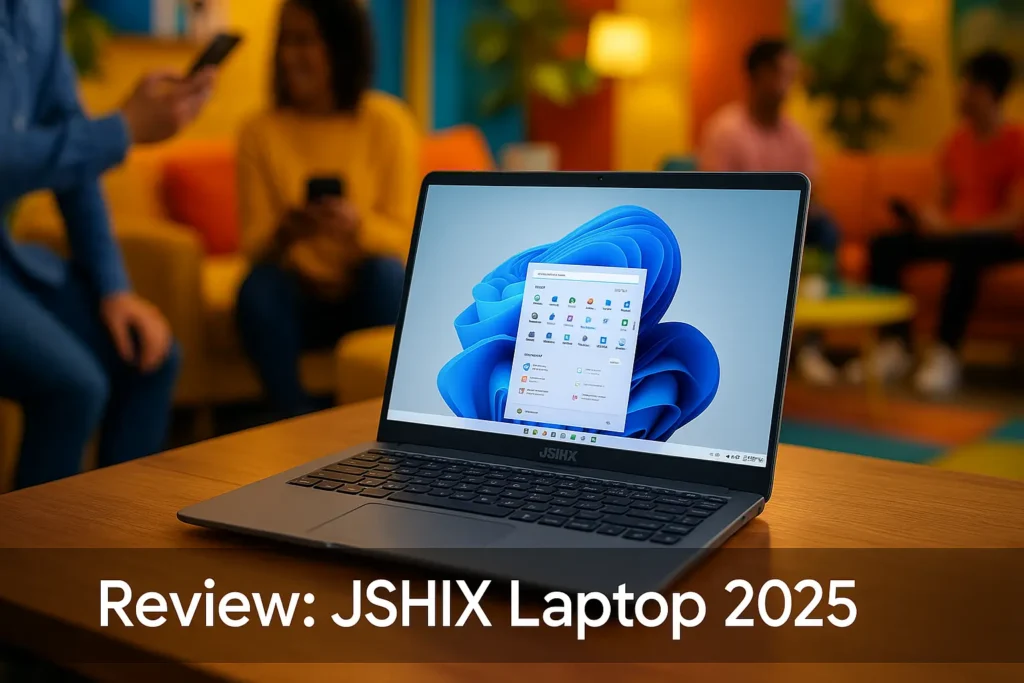 JSHIX Laptop 2025: 14" Celeron N4000, 8GB RAM, SSD 256GB