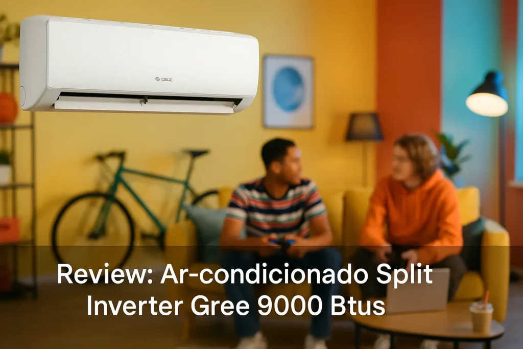 Ar-condicionado Split Inverter Gree 9000 Btus: Só Frio, Silêncio e Economia
