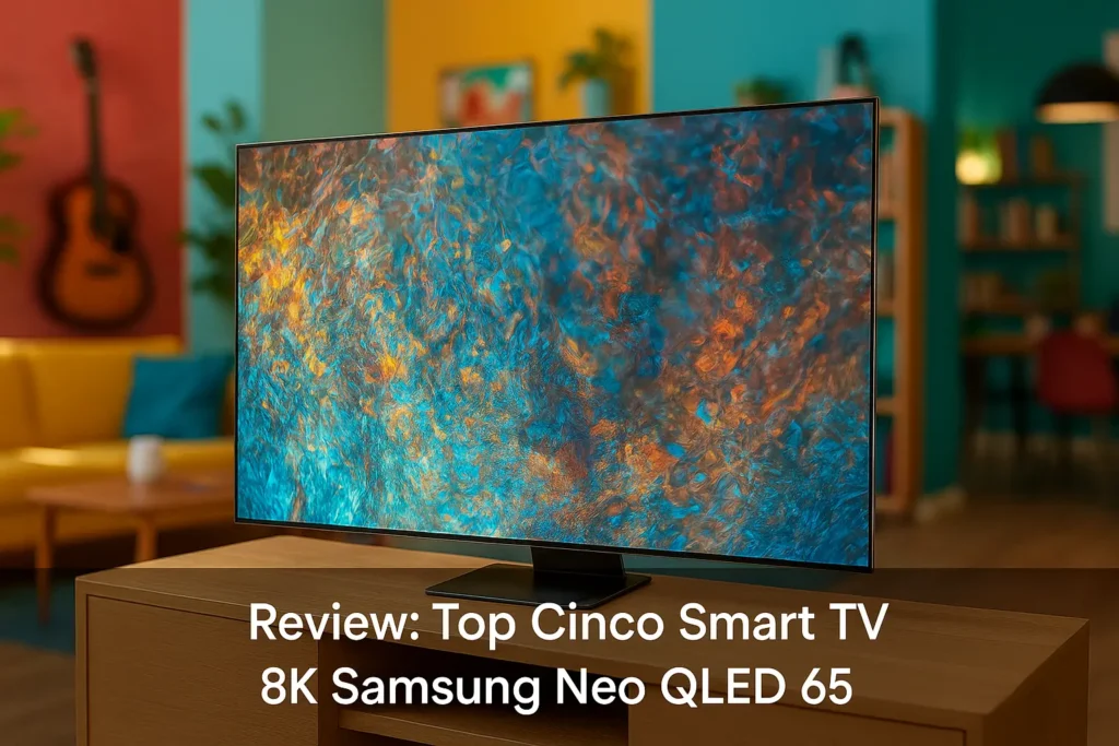 Top Cinco smart TV 8k Samsung NEO QLED 65