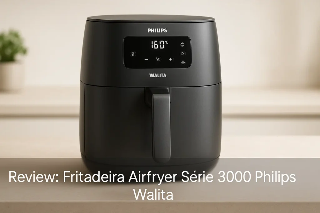 Fritadeira Airfryer Série 3000 Philips Walita: tecnologia e eficiência na cozinha
