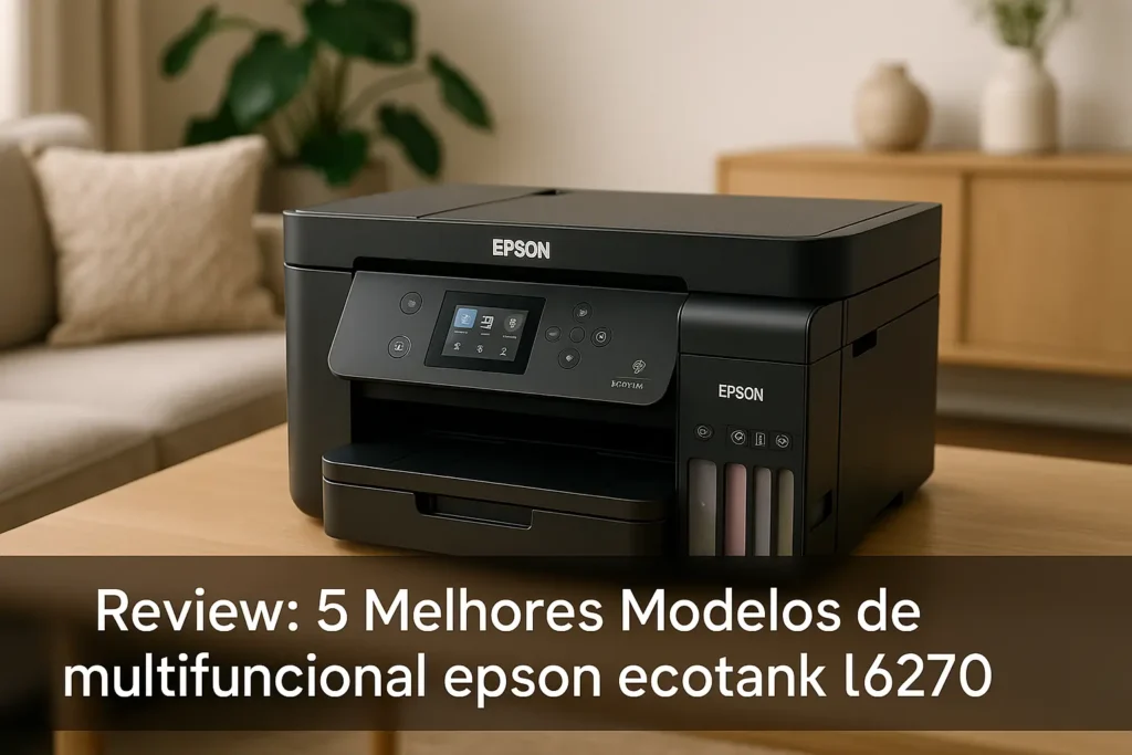 5 Melhores Modelos de multifuncional epson ecotank l6270