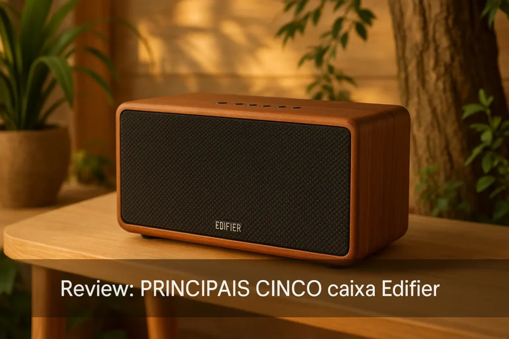 Principais Cinco caixa Edifier