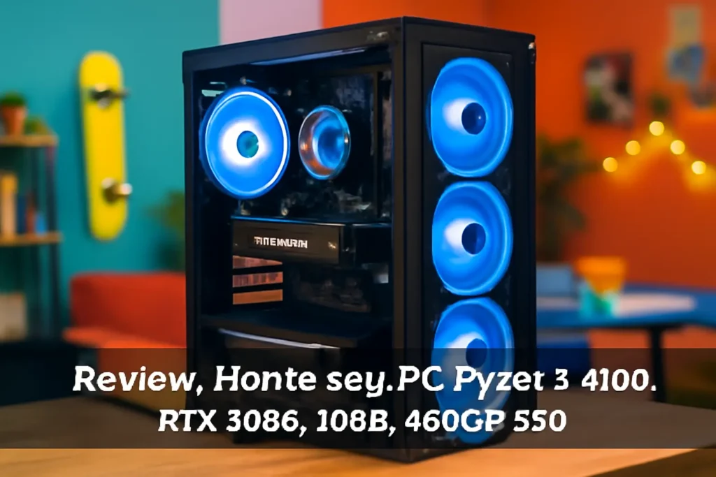 Monte seu PC: Ryzen 3 4100, RTX 3050, 16GB, 480GB SSD