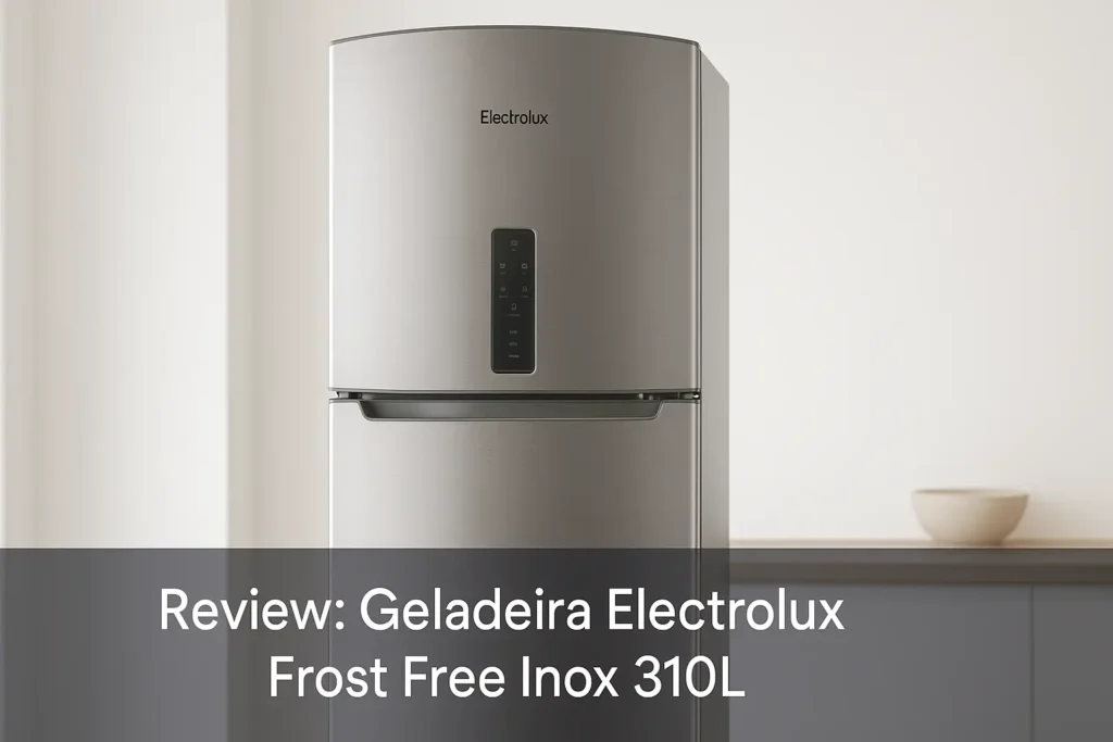 Geladeira Electrolux Frost Free Inox 310L: praticidade e tecnologia