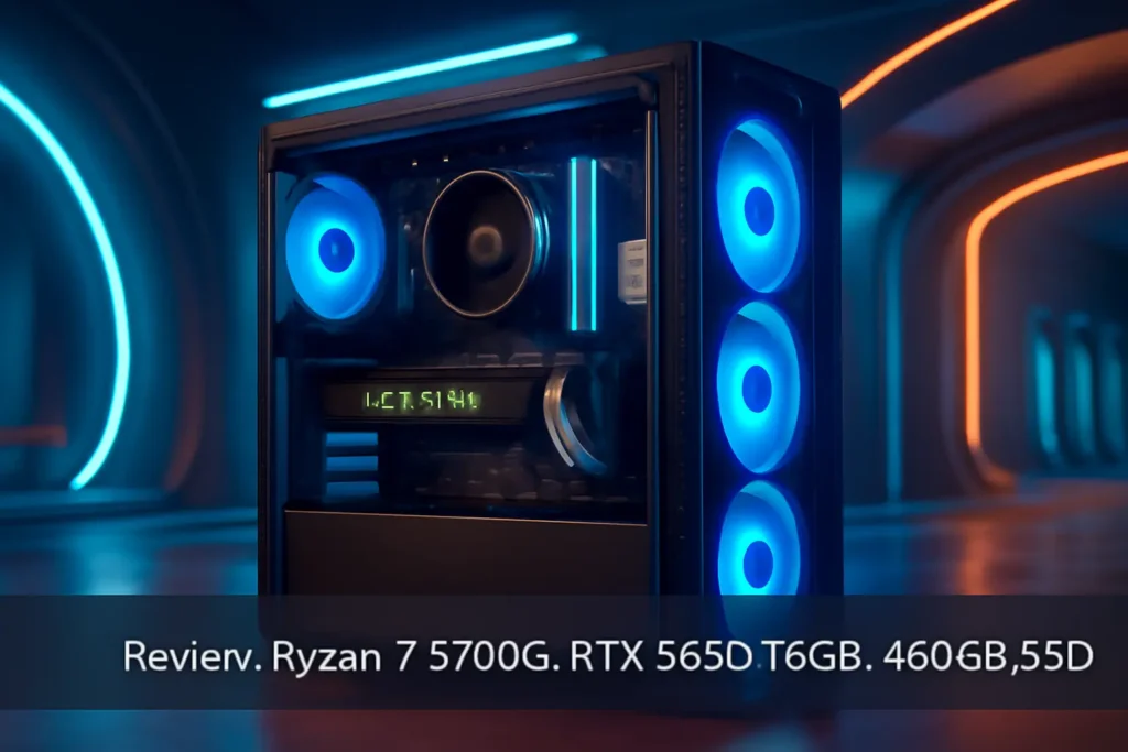 Monte seu PC: Ryzen 7 5700G, RTX 3050, 16GB, 480GB SSD