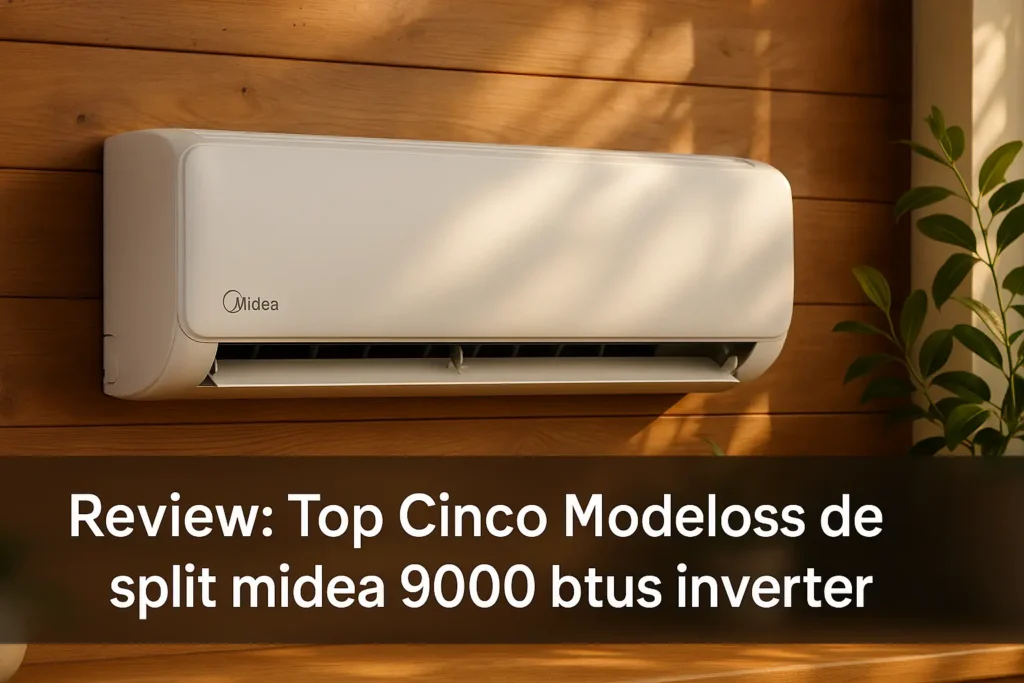 Top Cinco Modelos de split midea 9000 btus inverter