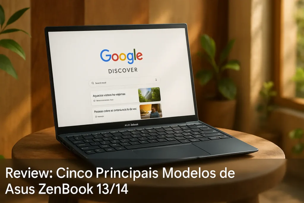 Cinco Principais Modelos de Asus zenbook 13/14