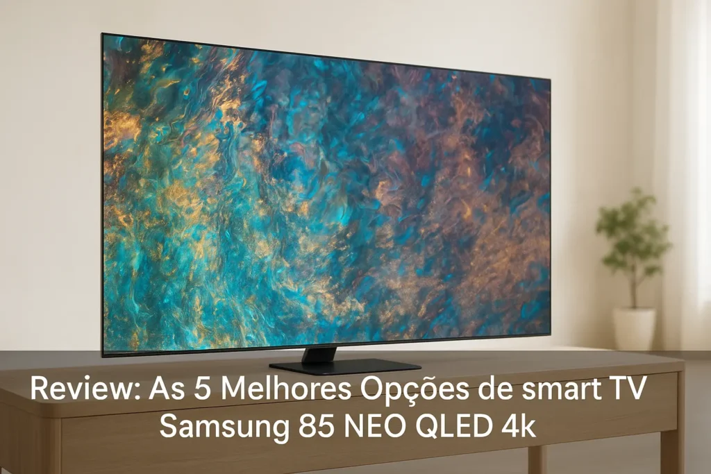As 5 Melhores Opções de smart TV Samsung 85 NEO QLED 4k