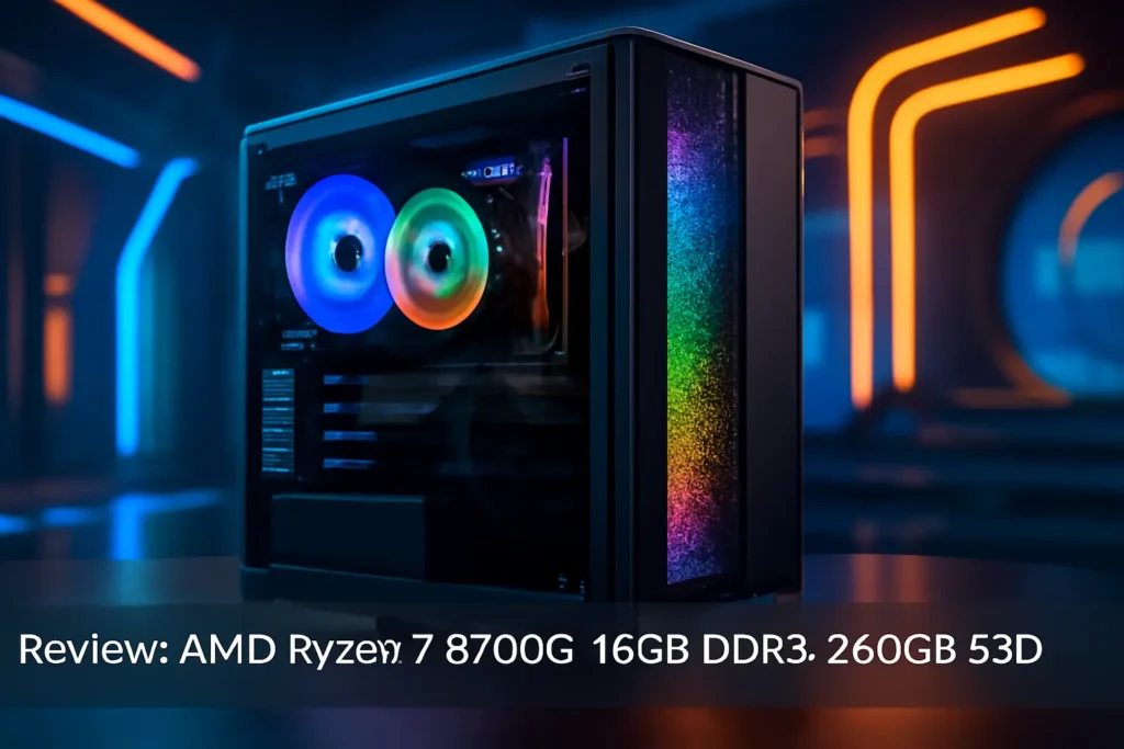 Monte seu PC: AMD Ryzen 7 8700G, 16GB DDR5, 240GB SSD