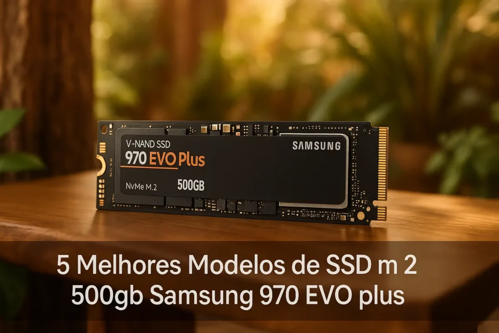 5 Melhores Modelos de SSD m 2 500gb Samsung 970 EVO plus