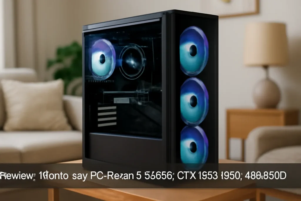 Monte seu PC: Ryzen 5 8600G, GTX 1650, 16GB, 480GB SSD
