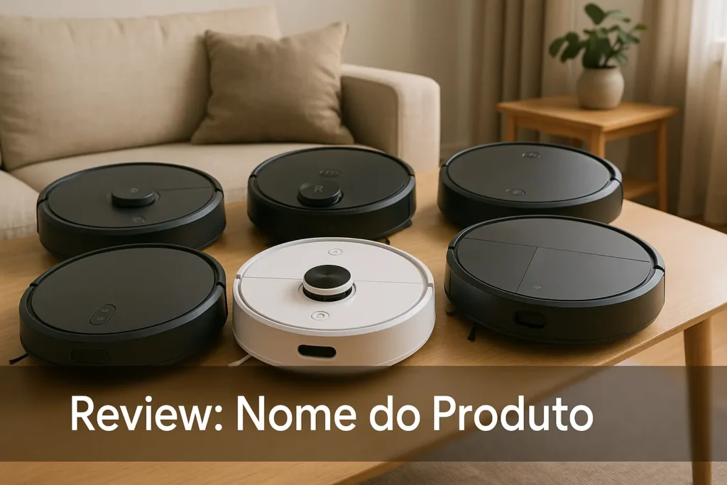 Principais Cinco robos aspiradores