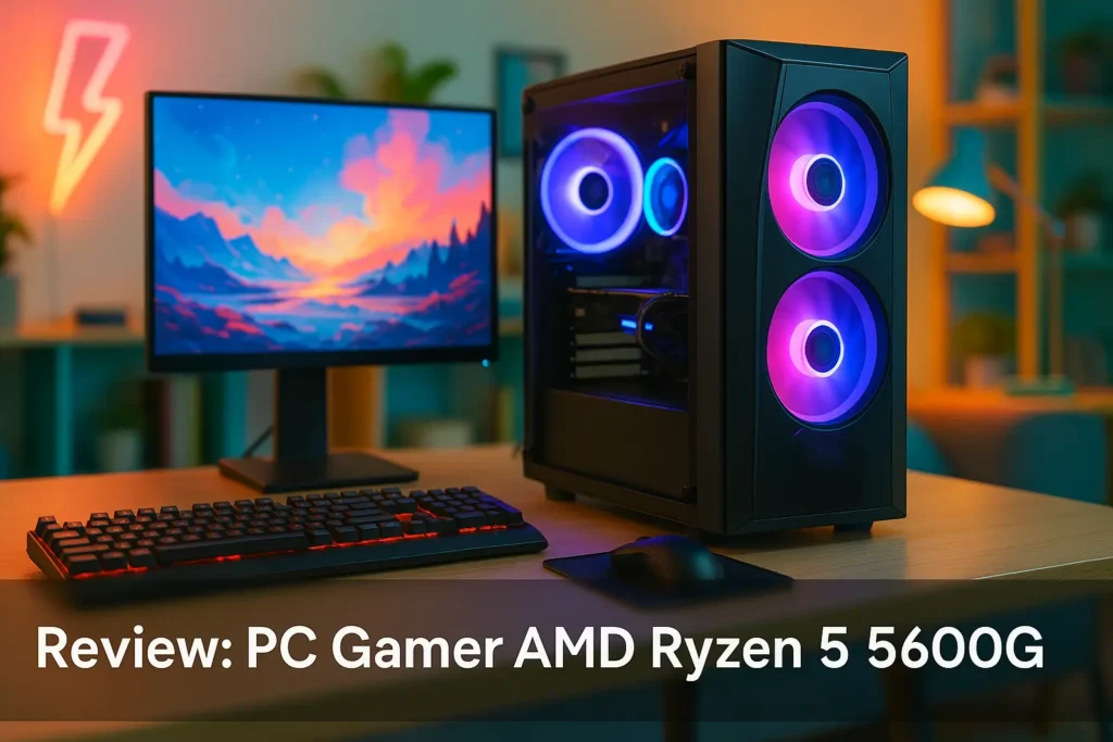 PC Gamer AMD Ryzen 5 5600G: Gráficos Radeon VEGA 7 e SSD 256GB