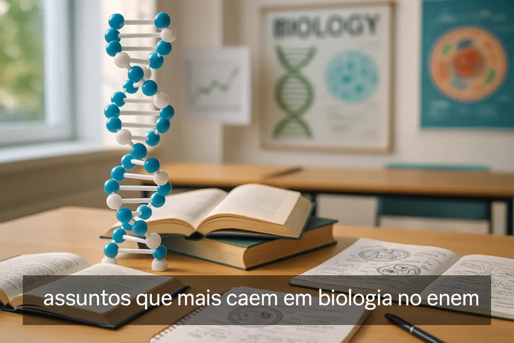 Assuntos que mais caem em Biologia no ENEM: Guia Completo para Você Gabaritar!