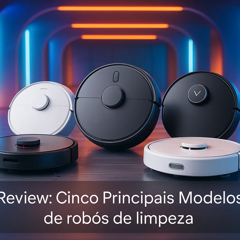 Cinco Principais Modelos de robos de limpeza
