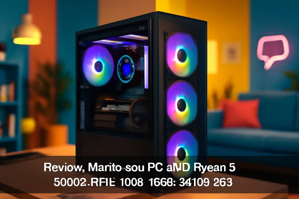 Monte seu PC: AMD Ryzen 5 5600X, RTX 3060, 16GB, 512GB SSD