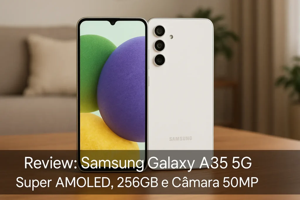 Samsung Galaxy A36 5G: Super AMOLED, 256GB e Câmera 50MP