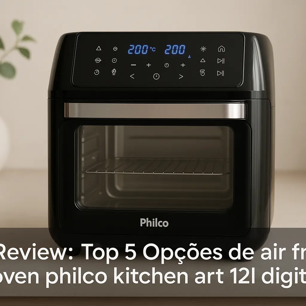 Top 5 Opções de air fryer oven philco kitchen art 12l digital