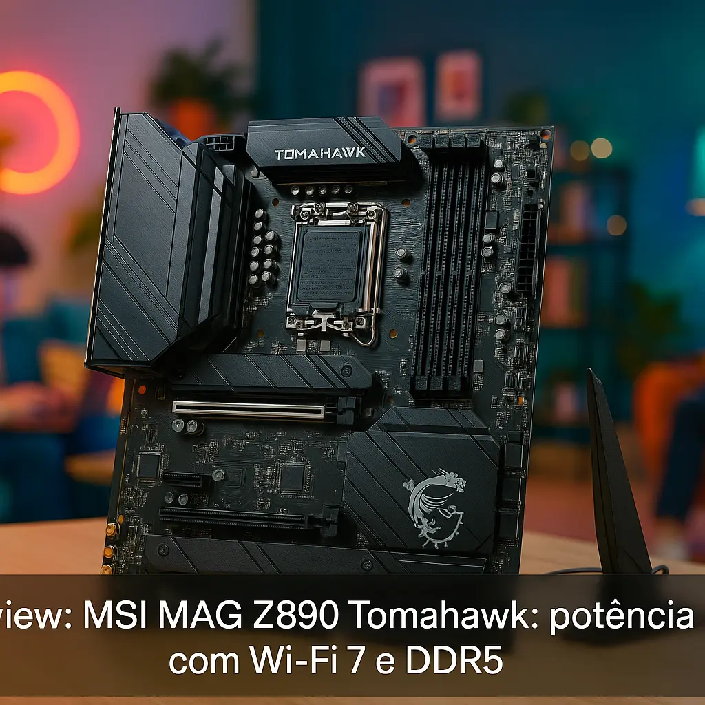 MSI MAG Z890 Tomahawk: potência com Wi-Fi 7 e DDR5