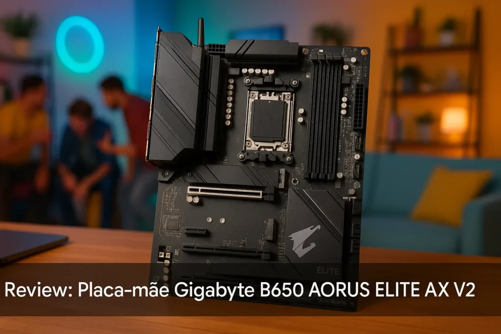 Placa Mãe Gigabyte B650 AORUS ELITE AX V2: desempenho, conectividade e robustez