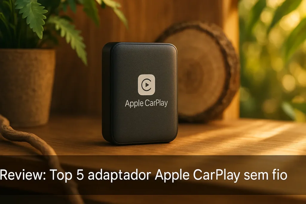 Top 5 adaptador Apple carplay sem fio
