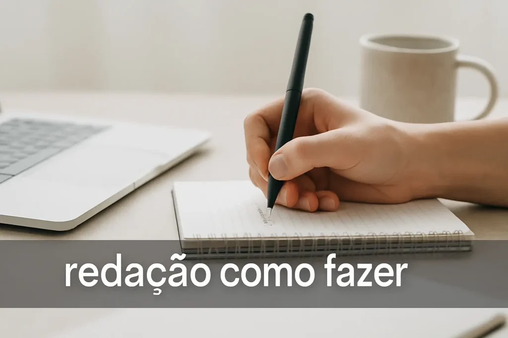 Redação como fazer: guia completo para você dominar a arte da escrita