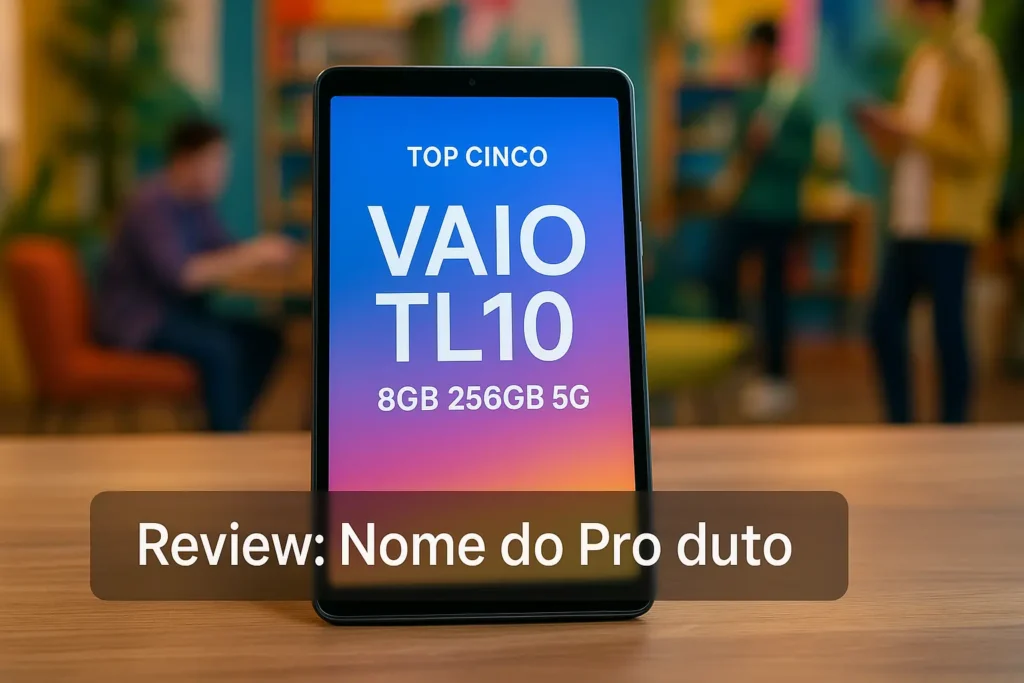 Top Cinco tablet vaio tl10 8gb 256gb 5g