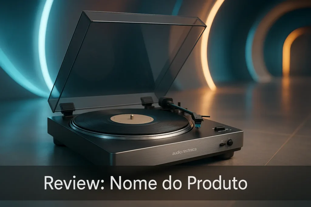 Top Cinco toca-discos audio-technica automático at-lp70xbt-bs bluetooth